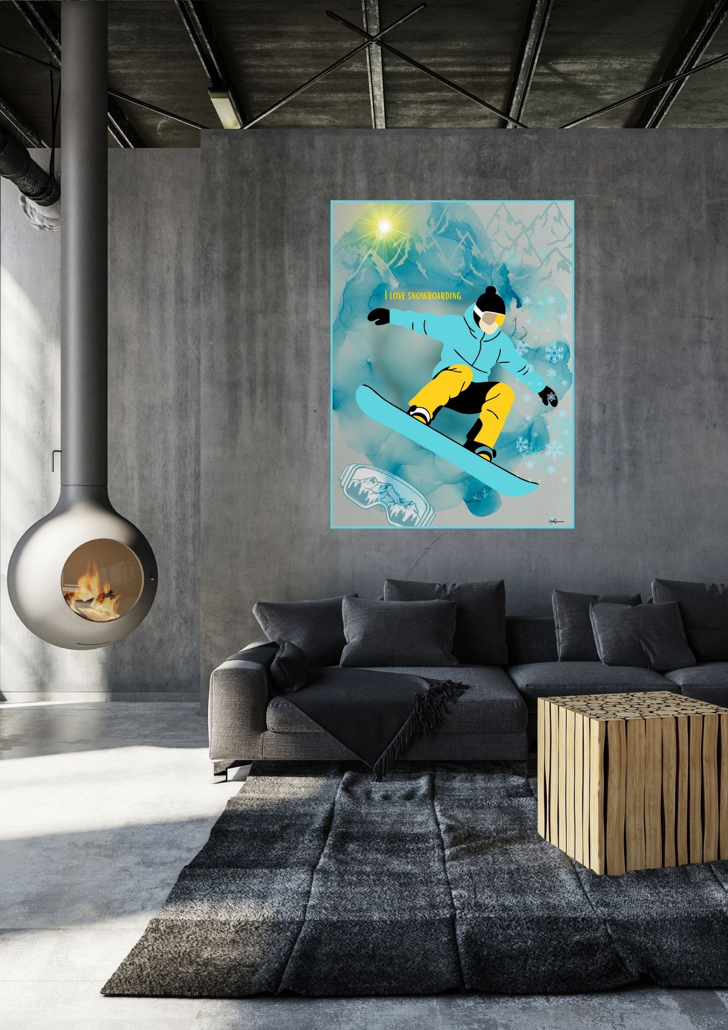 I love snowboarding 0001