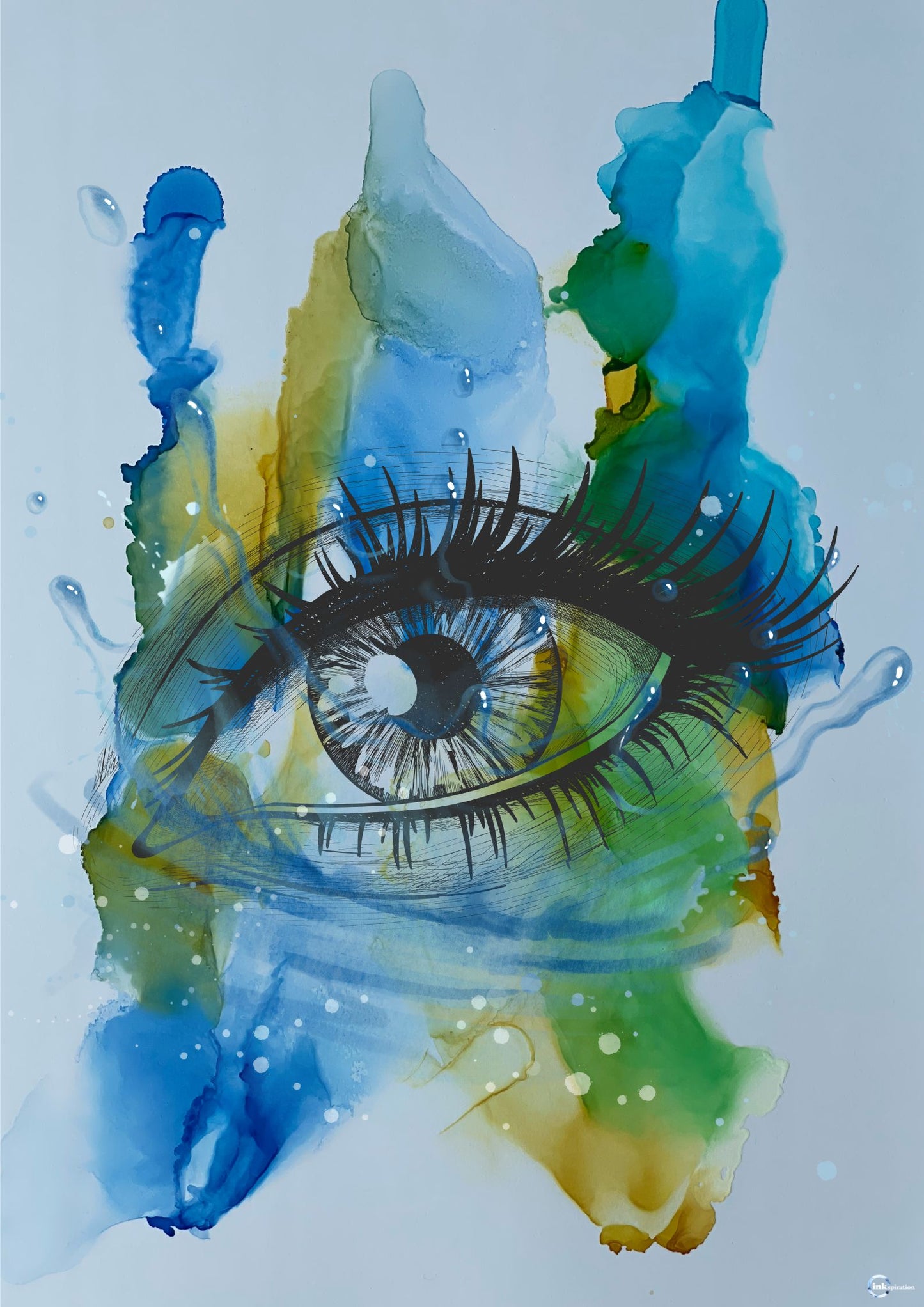 Auge 0002 Kunstdruck auf edlem Hahnemühle Papier