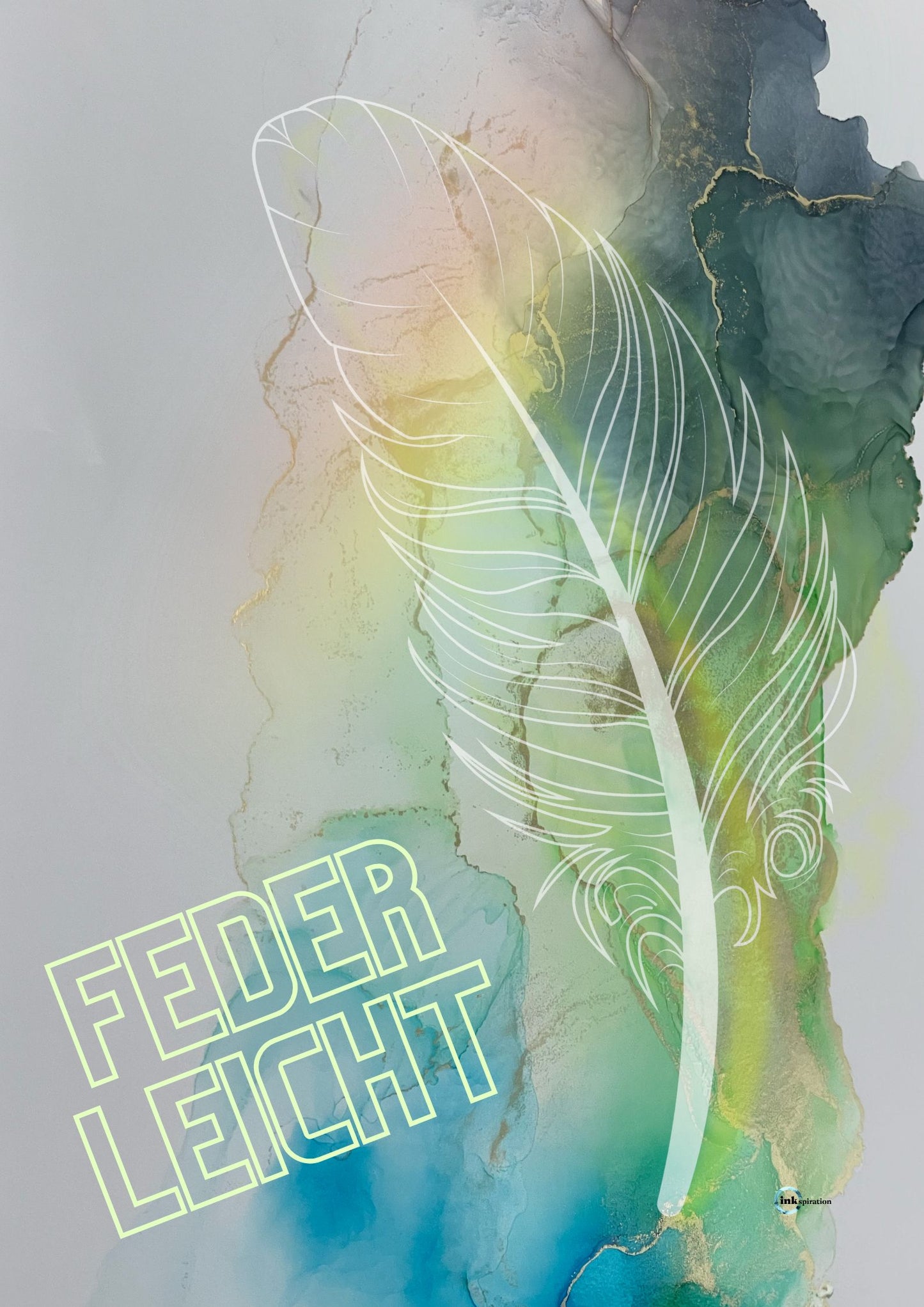 🌿 FEDERLEICHT – Kunstprint für mehr Leichtigkeit