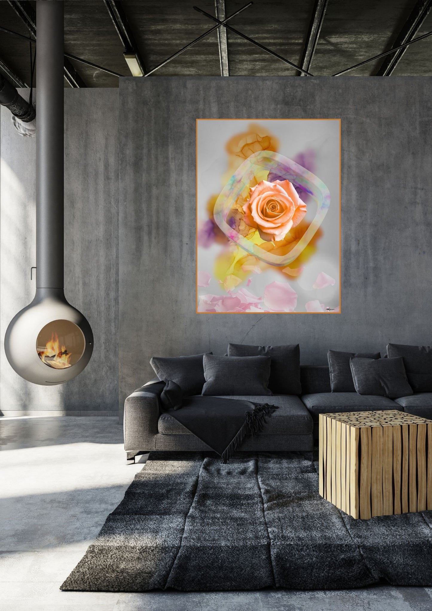 Die Rose im Lichtfenster 0001
