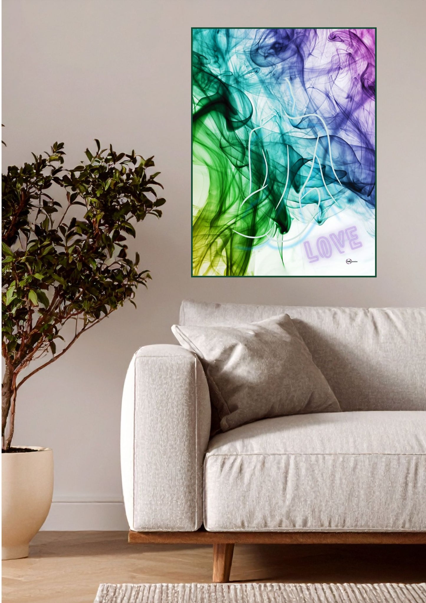 „LOVE“ Kunstprint