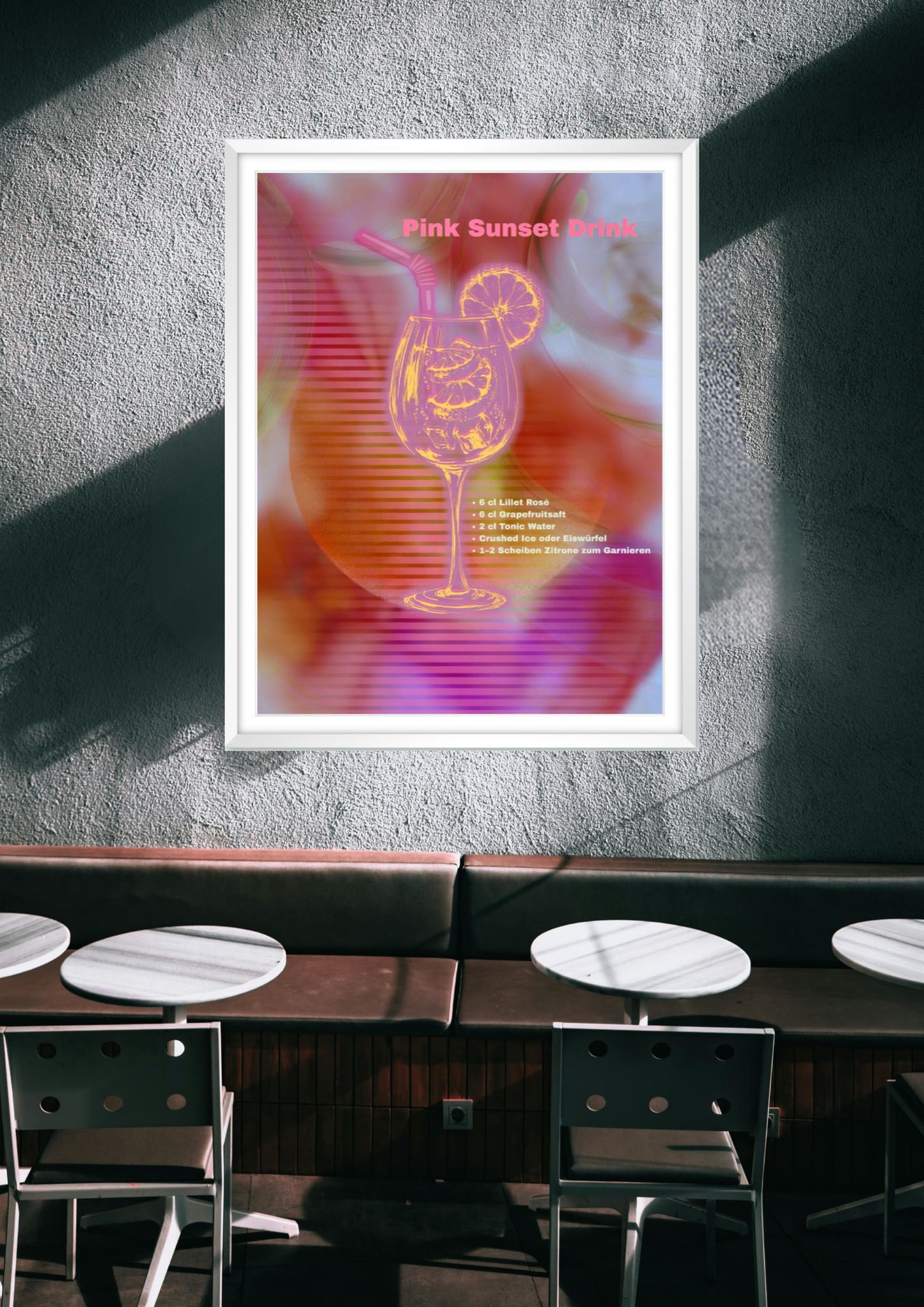 Pink Sunset Drink