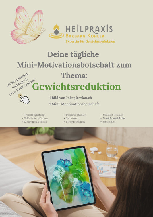 🌿Mini-Motivationsbotschaft Gewichtsreduktion